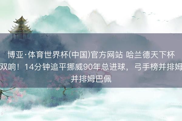 博亚·体育世界杯(中国)官方网站 哈兰德天下杯首秀双响!14分钟追平挪威90年总进球,弓手榜并排姆巴佩